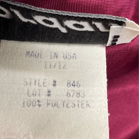 Jordan Magenta Sleeveless Women Formal Evening Gown W/ Spaghetti Straps Sz 11/12 - Picture 10 of 11